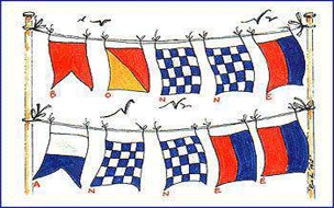 Drapeaux marins Concarneau